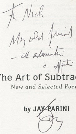 The Art of Subtraction: New And Selected Poems