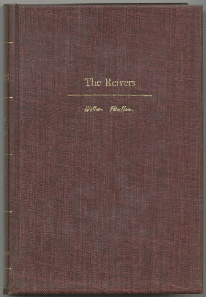 Item #419639 The Reivers. William FAULKNER