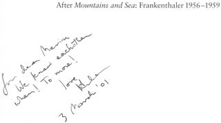 After Mountains and Sea: Frankenthaler 1956-1959