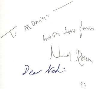 Dear Paul Dear Ned: The Correspondence of Paul Bowles and Ned Rorem