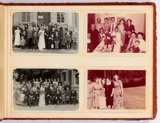 (Photo Album): German Family Photo Album of Events, Fashion, Building Bridges