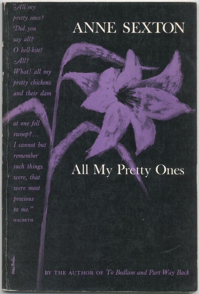 Item #419949 All My Pretty Ones. Anne SEXTON.