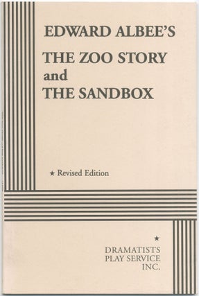 Item #419982 The Zoo Story and The Sandbox. Edward ALBEE