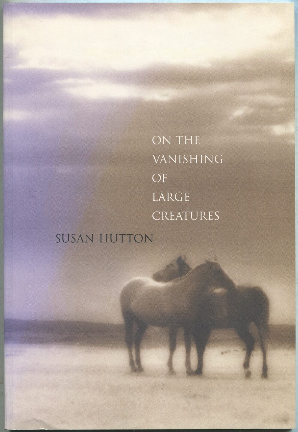 On the Vanishing of Large Creatures | Susan HUTTON