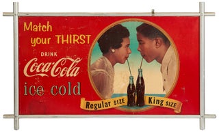 Item #420170 [Promotional Sign]: Match Your Thirst Drink Coca-Cola