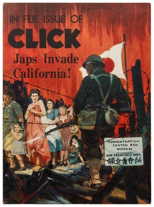 Item #420403 [Broadside]: In Feb. Issue of Click: Japs Invade California!