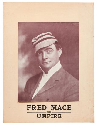 Item #420424 [Silent film poster]: Fred Mace: The Umpire