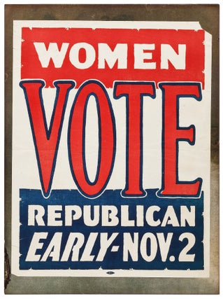 Item #420443 [Broadside]: Women Vote Republican Early - Nov. 2