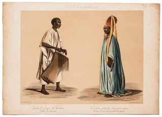 A Collection of 22 Hand-Colored Illustrations on 11 Lithographic Plates from Raffenel’s *Voyage dans l'Afrique occidentale comprenant l'exploration du Sénégal* [Travels in West Africa, Including the Exploration of Senegal, 1843 and 1844.]