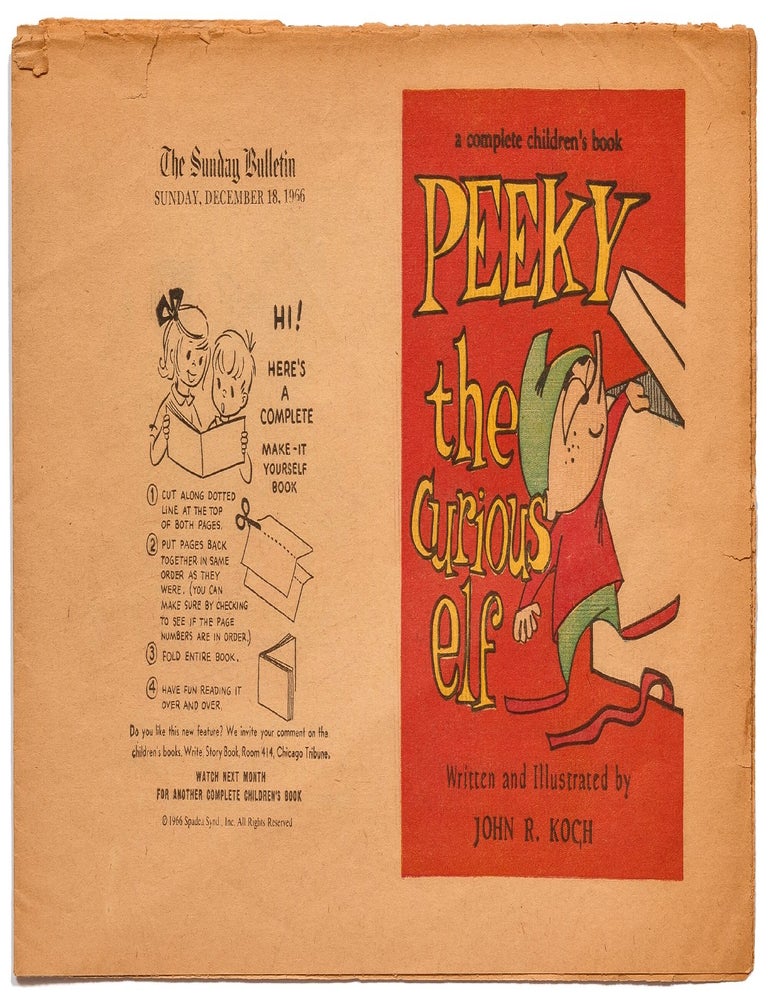 Peeky the Curious Elf. John R. KOCH.