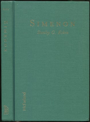 Simenon: A Critical Biography. Stanley G. ESKIN.