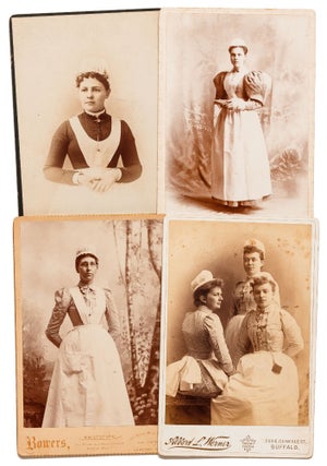 Item #421041 [Loose Photographs]: Cabinet Cards of New England Nurses