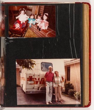 (Photo Album): Elderly Couple's Travel Photo Album to Various Places in the Mid-West in 1984