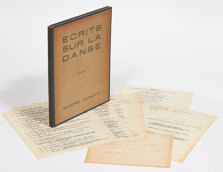Item #421126 Ecrits sur la Danse. Isadora DUNCAN.