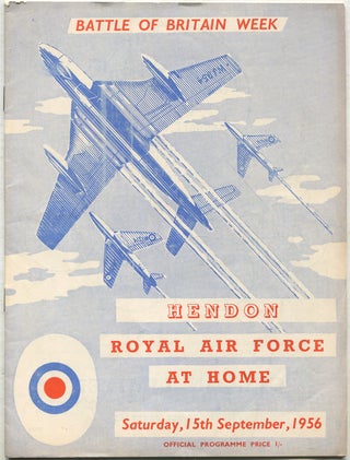 Item #421192 Battle of Britain Week: Royal Air Force at Home, Hendon, Saturday, 15th September, 1956