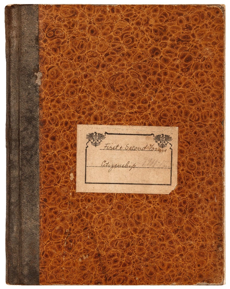 Item #421477 [Journal]: Woman's Teachers Daily Log Book and Journal with Letters from her Students. Miss ABBOTT.