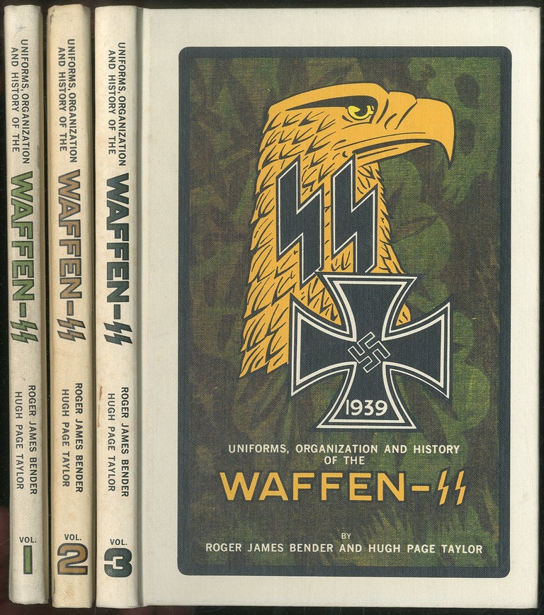 Item #421671 Uniforms, Organization and History of the Waffen-SS: [Incomplete Set containing Volumes 1-3]. Roger James BENDER, Hugh Page Taylor.