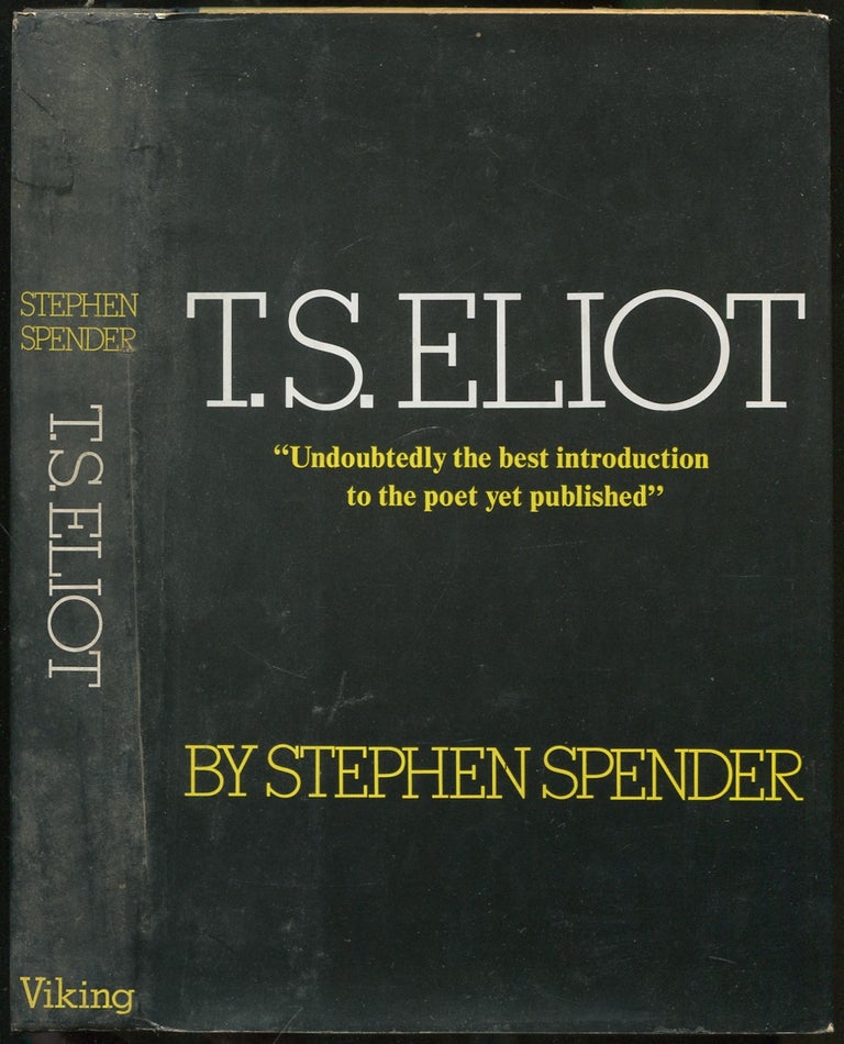 Item #421687 T. S. Eliot: Modern Masters. Stephen SPENDER.