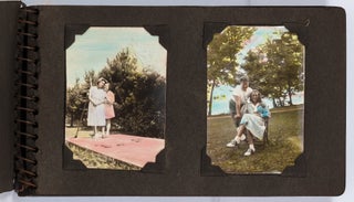 [Photo Album]: Hand-Colored Photographs of a Family Party from the 1950s