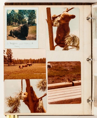 [Photo Album]: Young Couples Travel Polaroid Photo Album Album to the Mid-West During the 1980s