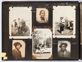 [Photo Album]: African-American Family and Nurse at the Michigan State Sanatorium for Tuberculosis s