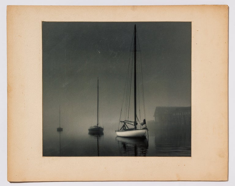 Item #421944 [Original Black & White Photograph] “Shrouded Morning” (circa 1945). L. Whitney STANDISH.