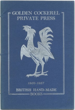 Item #421965 Golden Cockerel Private Press 1956-1957 British Hand-Made Books