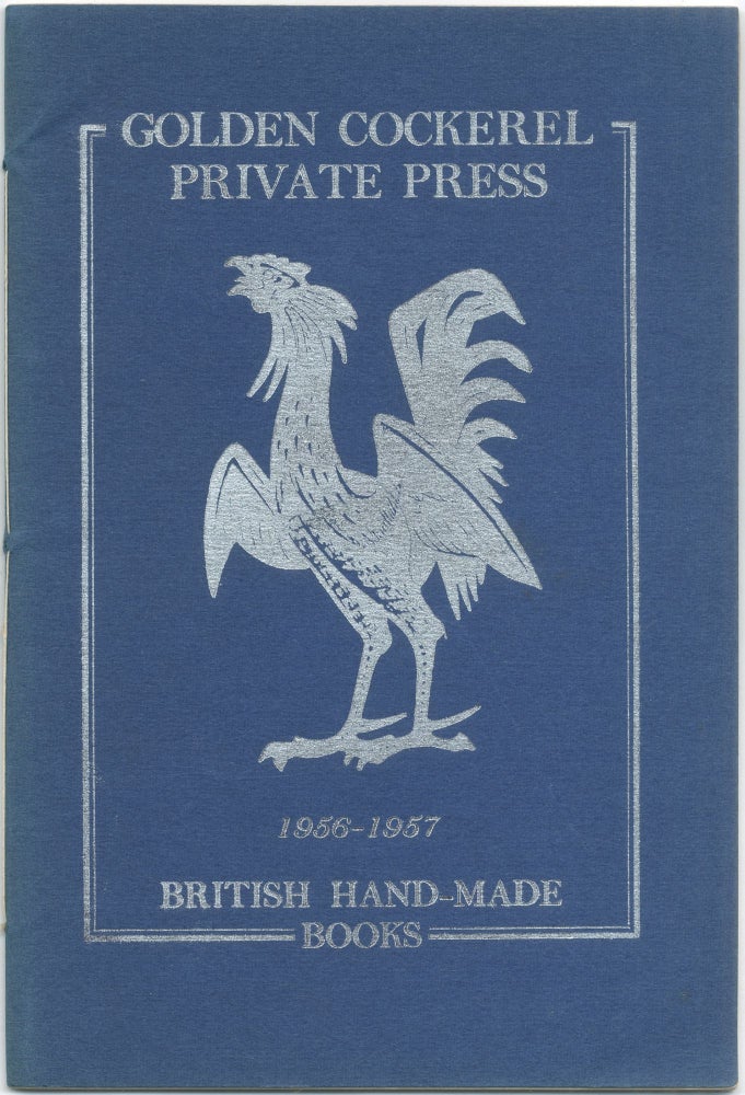 Item #421965 Golden Cockerel Private Press 1956-1957 British Hand-Made Books
