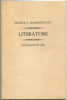Item #422085 George S. MacManus Co.: Catalogue 230