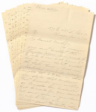 Item #422169 Autograph Letter Signed by Lenette Wilson, in which she discusses meeting with Jane...