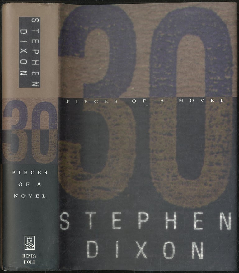 Item #422277 30 Pieces of a Novel. Stephen DIXON.