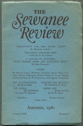 Item #422387 The Sewanee Review – Volume LXIX, Number 4, October-December, 1961. Brainard...