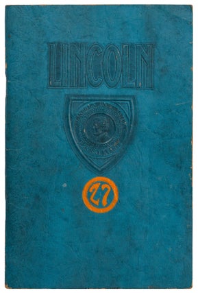 Item #422461 Lincoln University Autograph Book, Class of 1927. Richard W. MOORE