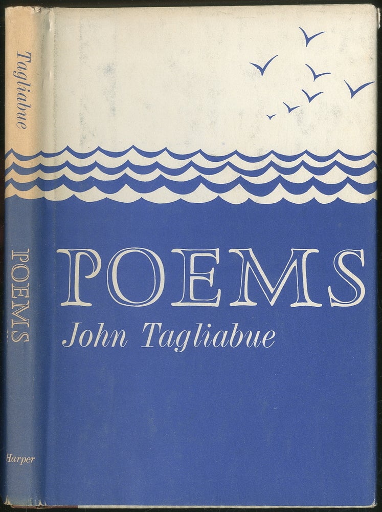 Item #422542 Poems. John TAGLIABUE.