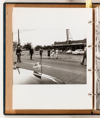Photo album documenting the June, 1960 visit of the Princesses of Sweden, Denmark, and Norway to Southern California, on the occasion of SAS starting service between New York and Los Angeles
