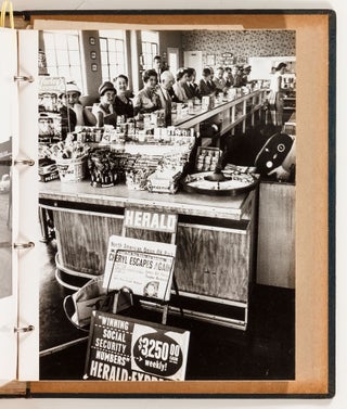 Photo album documenting the June, 1960 visit of the Princesses of Sweden, Denmark, and Norway to Southern California, on the occasion of SAS starting service between New York and Los Angeles