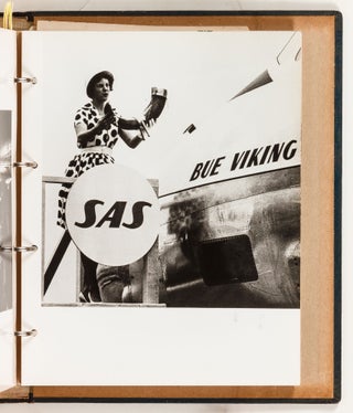 Photo album documenting the June, 1960 visit of the Princesses of Sweden, Denmark, and Norway to Southern California, on the occasion of SAS starting service between New York and Los Angeles