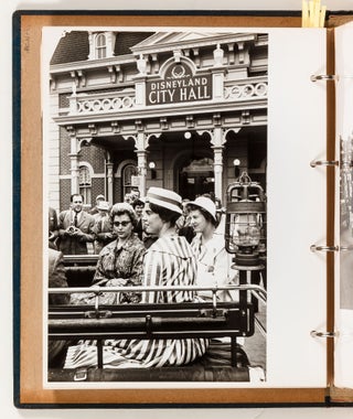 Photo album documenting the June, 1960 visit of the Princesses of Sweden, Denmark, and Norway to Southern California, on the occasion of SAS starting service between New York and Los Angeles