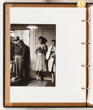 Photo album documenting the June, 1960 visit of the Princesses of Sweden, Denmark, and Norway to Southern California, on the occasion of SAS starting service between New York and Los Angeles