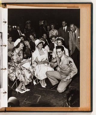 Photo album documenting the June, 1960 visit of the Princesses of Sweden, Denmark, and Norway to Southern California, on the occasion of SAS starting service between New York and Los Angeles