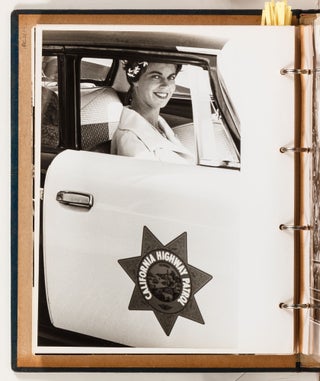 Photo album documenting the June, 1960 visit of the Princesses of Sweden, Denmark, and Norway to Southern California, on the occasion of SAS starting service between New York and Los Angeles