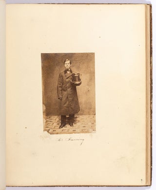 Memory and Photo Album of Miss Electa C. Knapp. 1854-1861 [cover title]: Ladies' Album