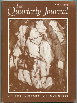 The Quarterly Journal of the Library of Congress: Volume 27, Number 2, April 1970. Sarah L. WALLACE.