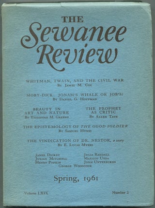 Item #422886 The Sewanee Review – Volume LXIX, Number 2, April-June, 1961. James M. COX, George...