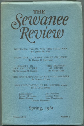Item #422886 The Sewanee Review – Volume LXIX, Number 2, April-June, 1961. James M. COX, George...