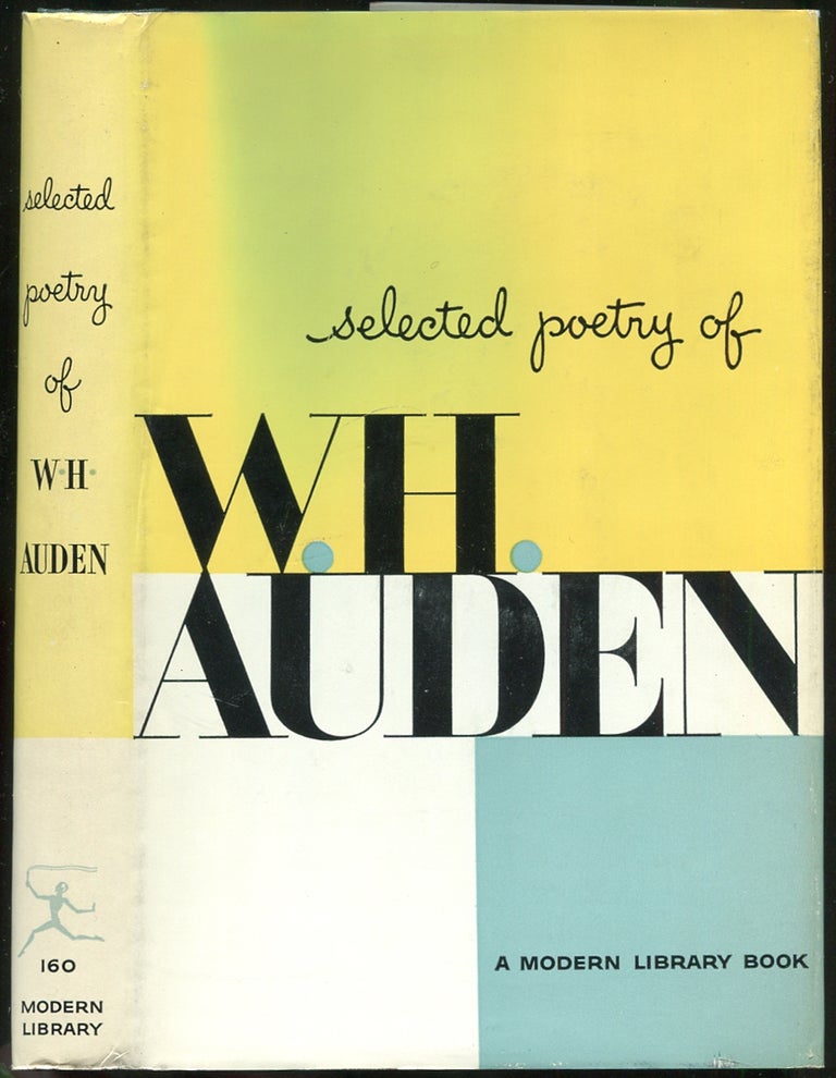 Item #422929 Selected Poetry of W.H. Auden. W. H. AUDEN.