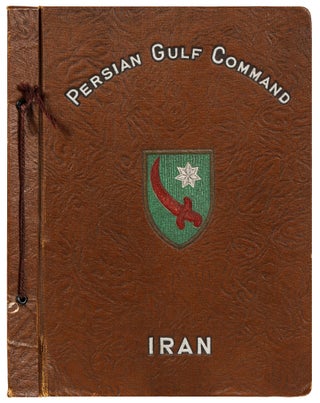 Item #422934 [Photo Album]: African-American Soldier's Persian Gulf Command Album World War II