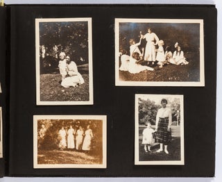 [Photo Album]: Children and Teenagers at Dr. Henry Lindlahr's Nature Cure Sanitarium