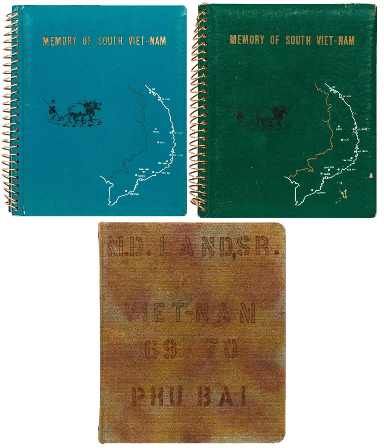 Item #423209 [Photo Albums]: Memory of South Viet-nam; M.D. Land, Sr. Viet-nam 69 70 Phu Bai. M. D. LAND, "Bro. Clint"