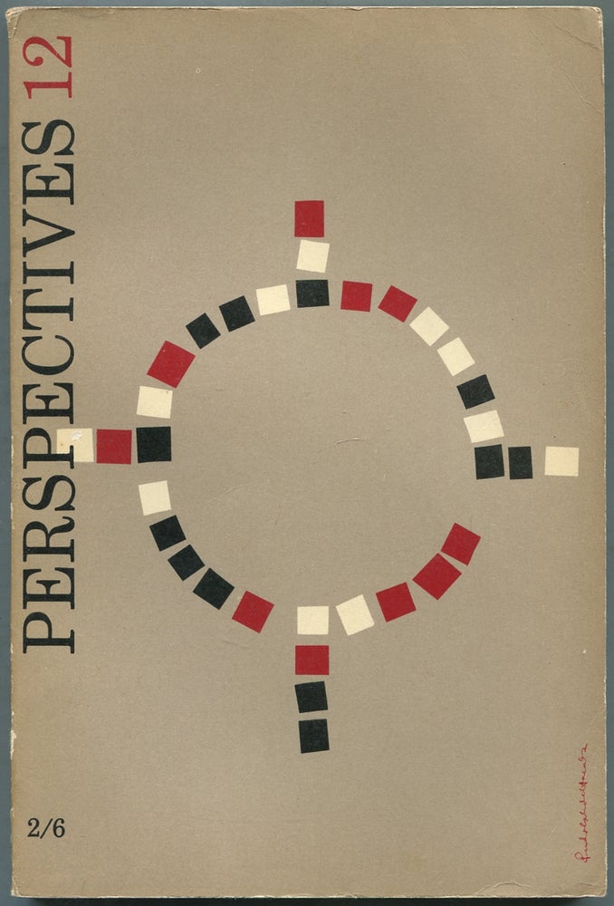 Item #423312 Perspectives: Number 12, Summer 1955. Shirley Ann Grau W S. Merwin, Anthony Hecht, Hayden Carruth, Daniel G. Hoffman, many more, James LAUGHLIN.
